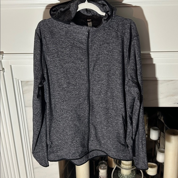 UEC Men’s Lululemon Surge Jacket Hoodie Full Zip Heathered Gray - Picture 1 of 6
